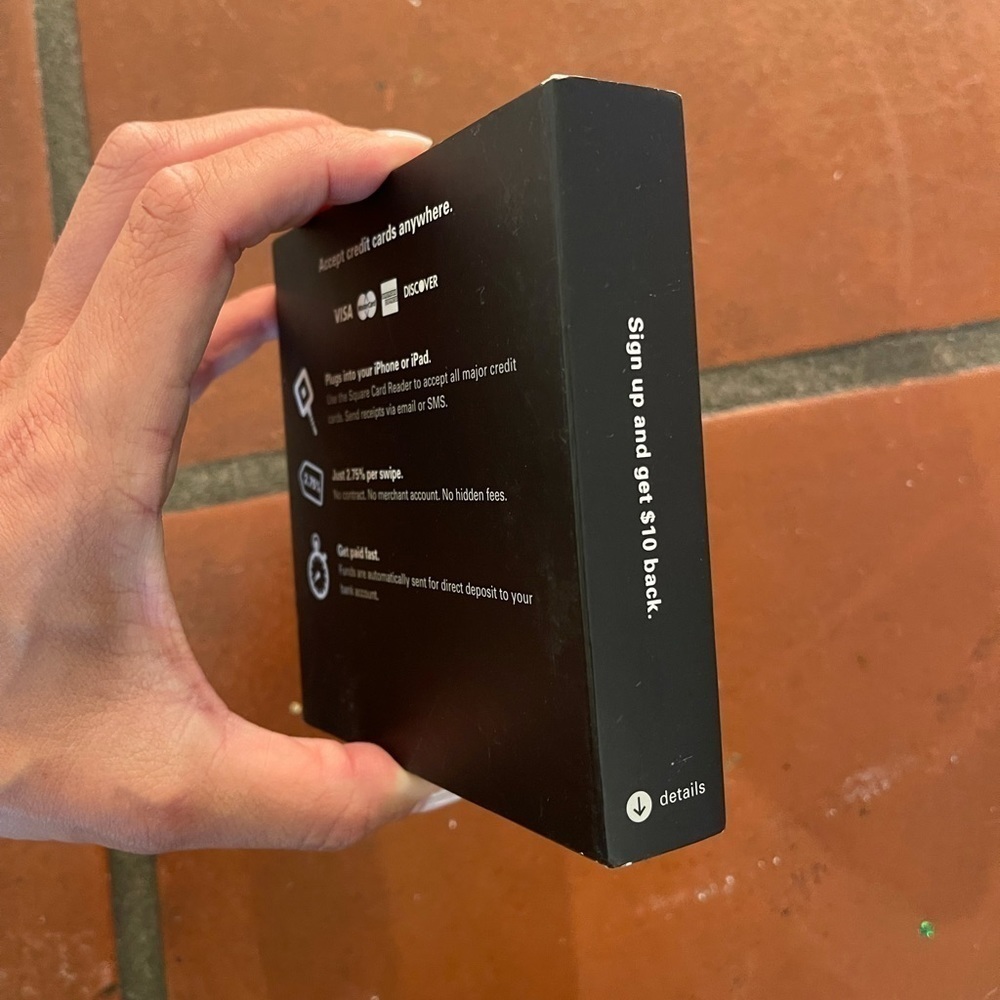 𝅺SQUARE card reader